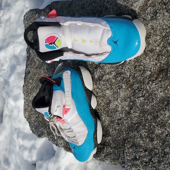 Jordan Other - Air Jordans 6 Rings "Blue Fury Cyber Pink" Men's Size 8